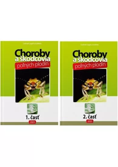 Choroby a škodcovia poľných plodín 1 a 2. časť (komplet 2x kniha)