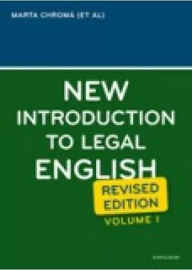 New Introduction to Legal English (Volume I.) - Revised Edition