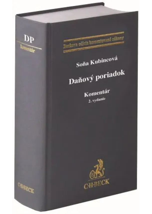 Soňa Kubincová - Daňový poriadok. Komentár (2. vydanie)