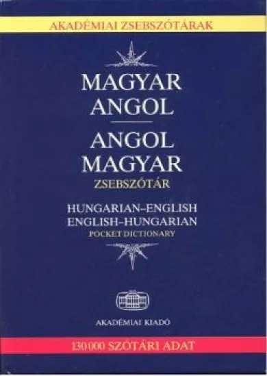 MAGYAR-ANGOL, ANGOL-MAGYAR ZSEBSZÓTÁR