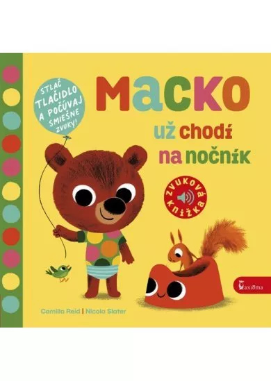 Macko už chodí na nočník - zvuková knižka