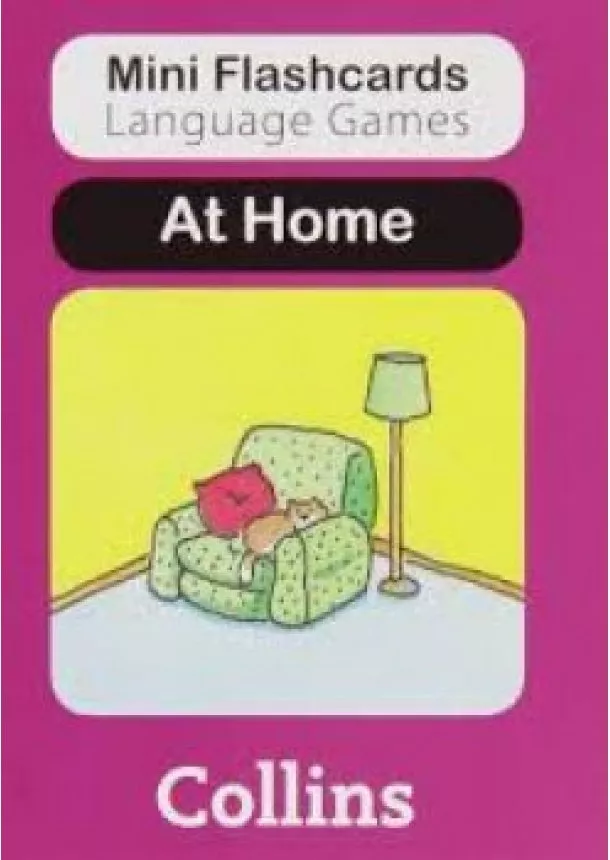 Mini Flashcards Language Games - At Home
