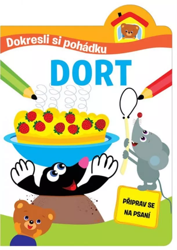 autor neuvedený - Dort - Dokresli si pohádku