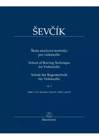 Škola smyčcové techniky pro violoncello - op. 2, sešit I a II
