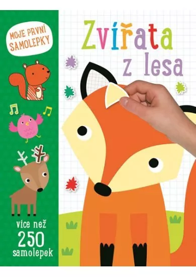 Zvířata z lesa - Moje první samolepky