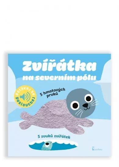 Zvířátka na severním pólu - Dotykové a zvukové leporelo