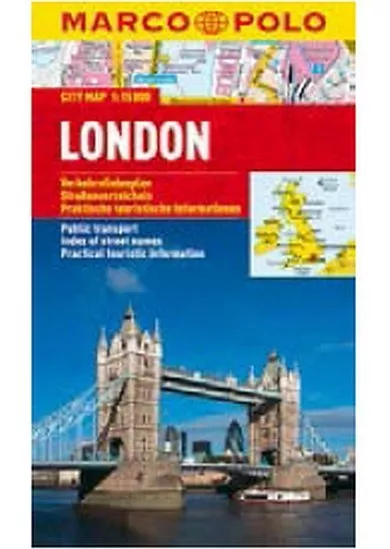 London - City Map 1:15000