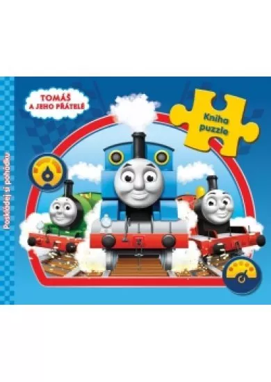 Tomáš a jeho přátelé - Kniha puzzle - Poskládej si pohádku