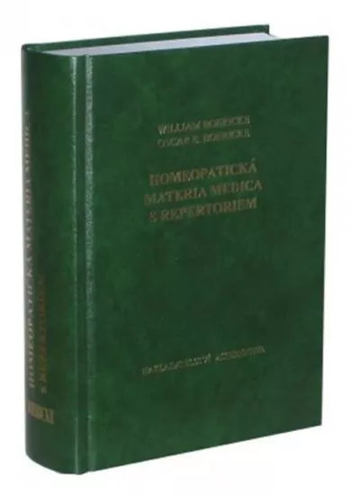 Homeopatická materia medica s repertoriem