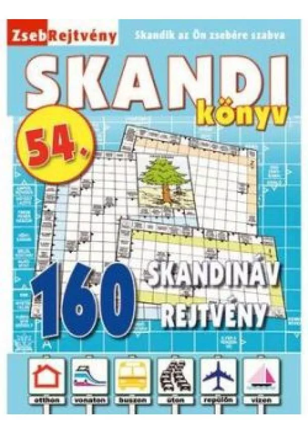 Zsebrejtvény Skandi könyv 54.