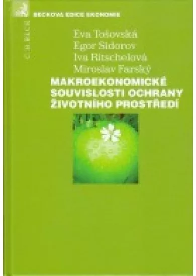 Makroekonomické souvislosti ochrany životního prostředí