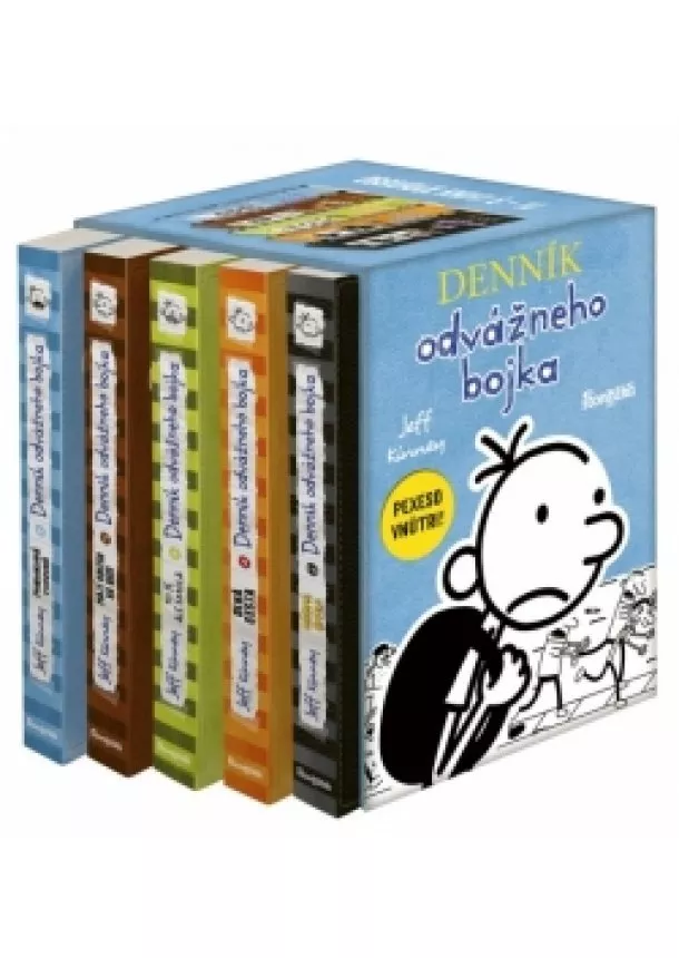 Jeff Kinney - Denník odvážneho bojka box 6 – 10