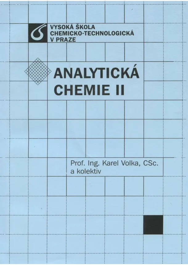 Karel Volka - Analytická chemie II
