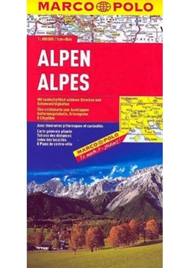 Alpy/mapa 1:800T