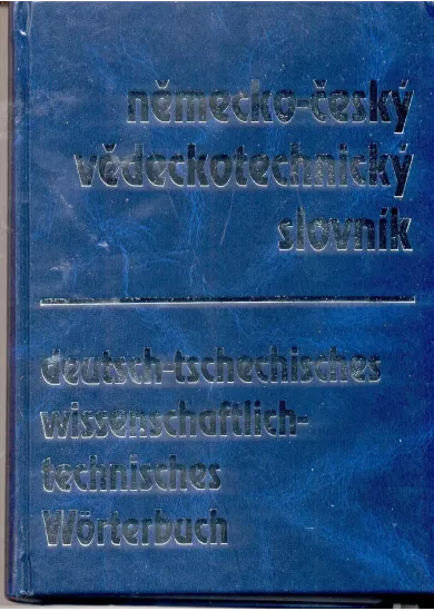 Německo - český vědeckotechnický slovník 2.vydání