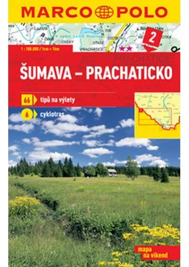 Šumava-Prachaticko 2 - mapa 1:100 000