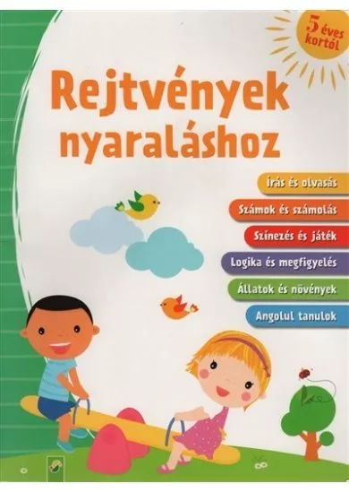 Rejtvények nyaraláshoz - 5 éves kortól