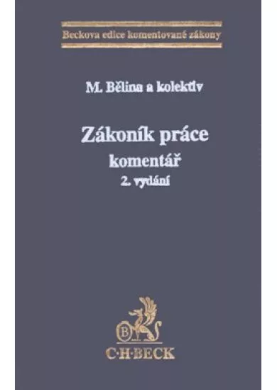 Zákoník práce. Komentář - 2. vydání