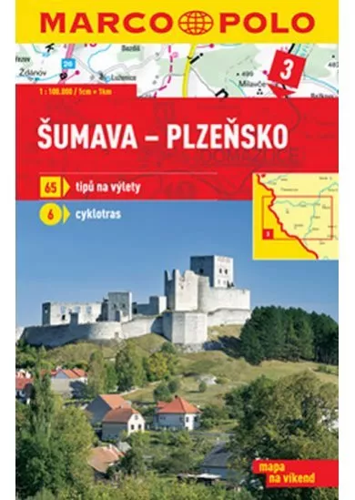 Šumava-Plzeňsko 3 - mapa 1:100 000