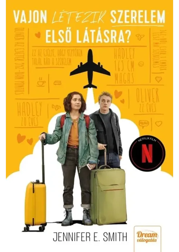 Jennifer E. Smith - Vajon létezik szerelem első látásra? (filmes borító)