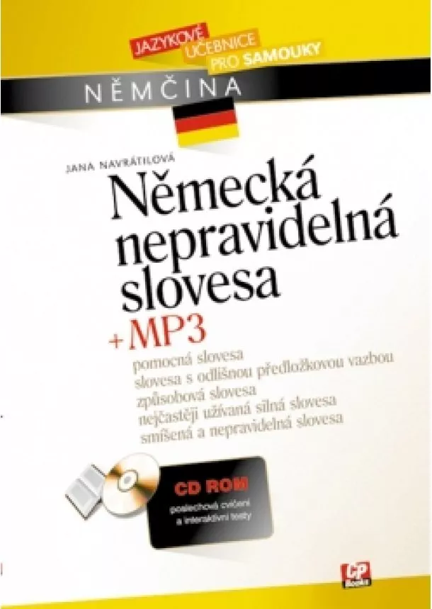 Jana Navrátilová - Německá nepravidelná slovesa + CD MP3