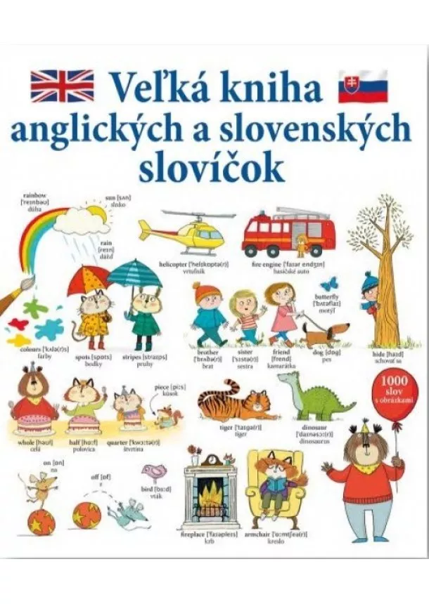 kol. - Veľká kniha anglických a slovenských slovíčok