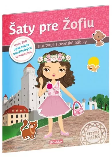 Šaty pre ŽOFIU - Kniha samolepiek