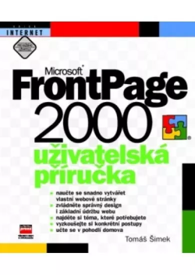 Microsoft FrontPage 2000 Uživatelská příručka