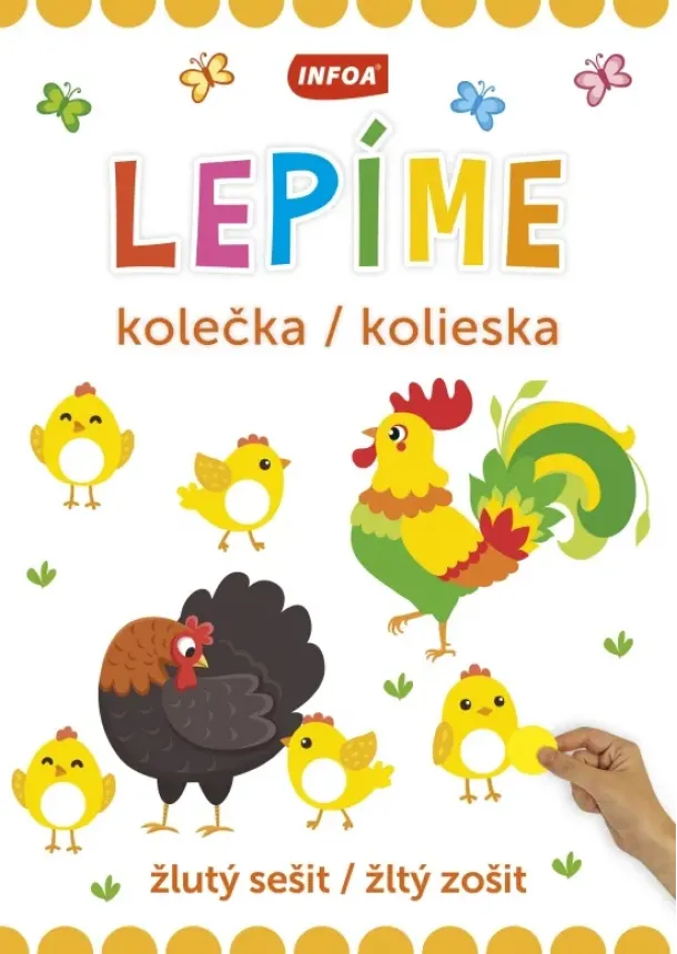 kol. - Lepíme kolieska - žltý zošit