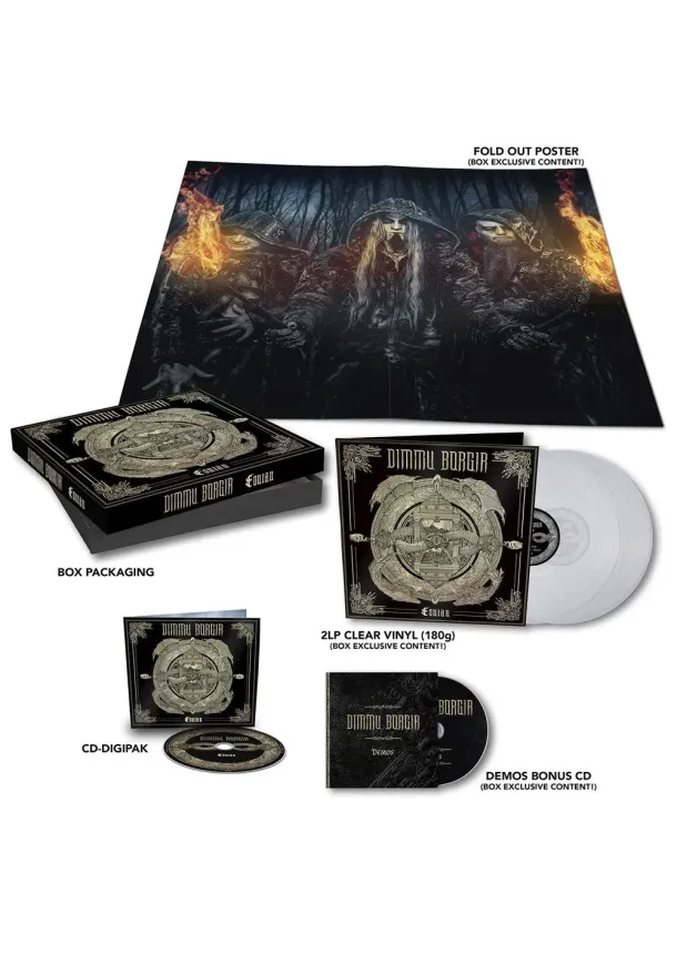 Dimmu Borgir, NUCLEAR BLAST - Dimmu Borgir:  Eonian (LTD/Box Set/LP+CD / 2CD+LP)