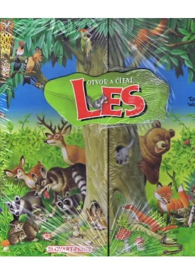 Les - Otvor a čítaj - s 12 malými leporelami