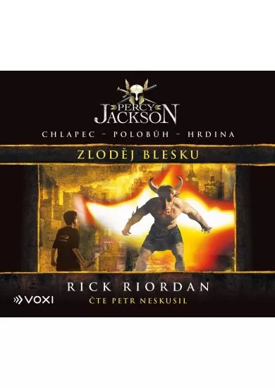 Percy Jackson - Zloděj blesku (audiokniha)