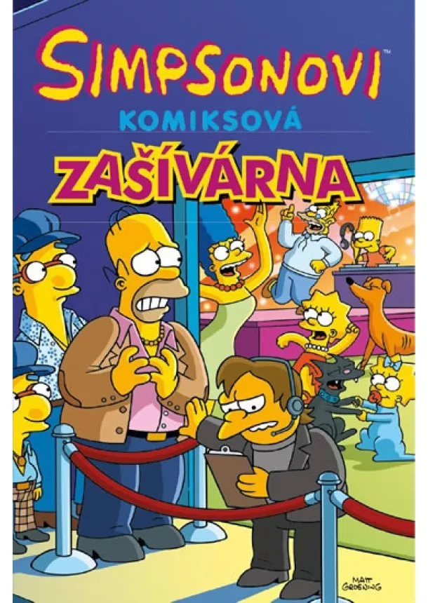 Matt Groening - Simpsonovi - Komiksová zašívárna
