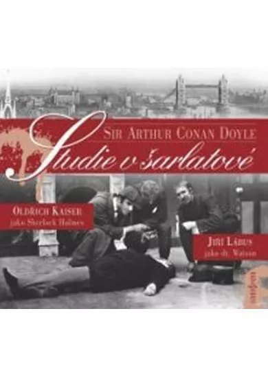 Studie v šarlatové - CD (Čte: Oldřich Kaiser a Jiří Lábus)