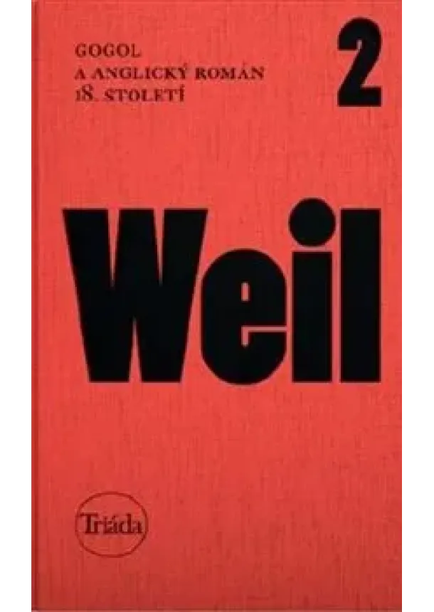 Jiří Weil - Gogol a anglický román 18. století