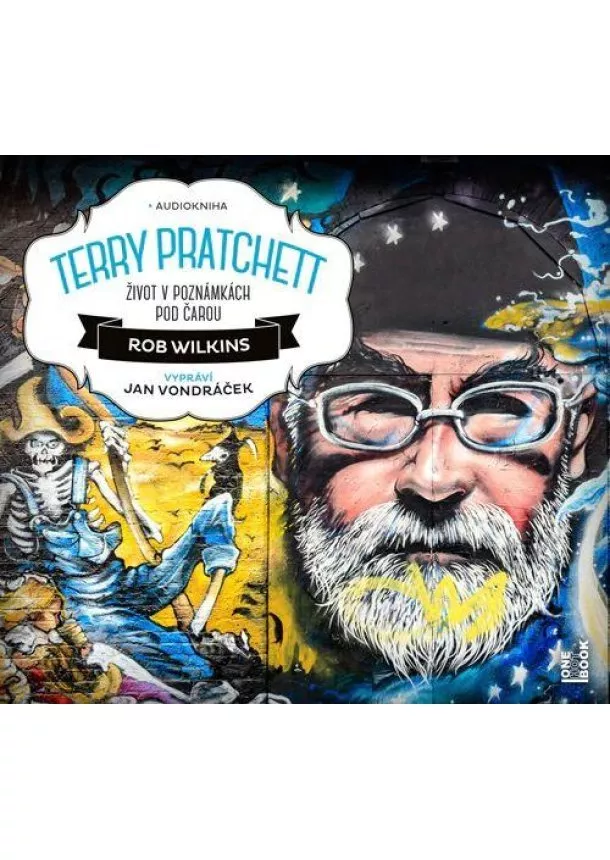 OneHotBook - VONDRÁČEK JAN/ WILKINS ROB  TERRY PRATCHETT:  ŽIVOT V POZNÁMKÁCH POD ČAROU (MP3-CD)