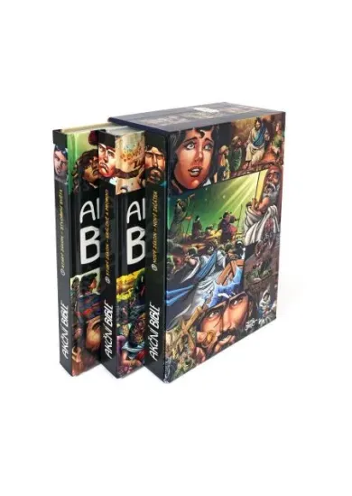 Akční Bible - Komplet v dárkovém boxu - Starý + Nový zákon