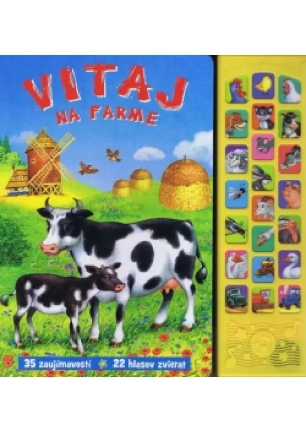 autor neuvedený - Vitajte na farme- zvuková knižka