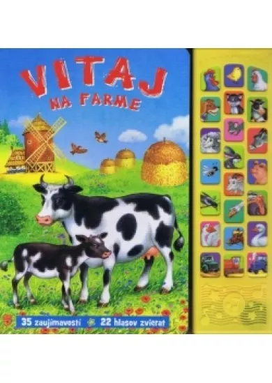 Vitajte na farme- zvuková knižka