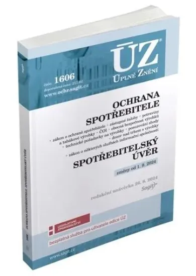 ÚZ 1606 Ochrana spotřebitele, spotřebitelský úvěr, požadavky na výrobky, ČOI, Služby informační společnosti