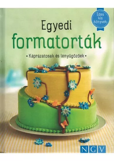 Egyedi formatorták - Édes kis könyvek