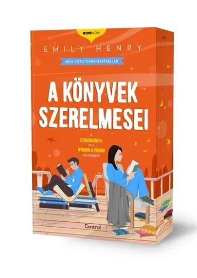 A könyvek szerelmesei - Romkom-sorozat (éldekorált)