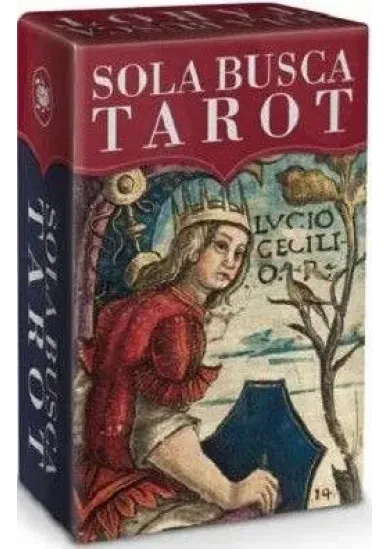 Sola Busca Tarot - Mini Tarot - 78 Tarot Cards with Instructions