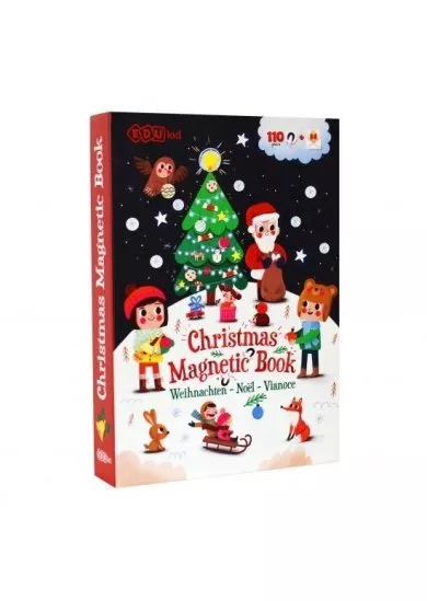 Magnetická kniha Vianoce - Christmas Magnetic Book-2.vydanie