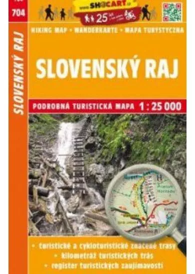 SC 704 Slovenský raj 1:25 000