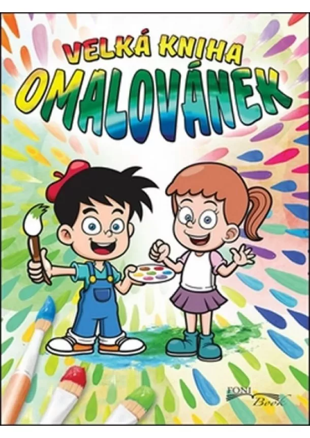 autor neuvedený - Velká kniha omalovánek