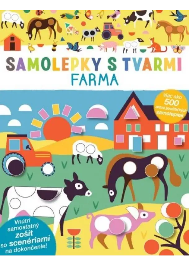Farma - Samolepky s tvarmi