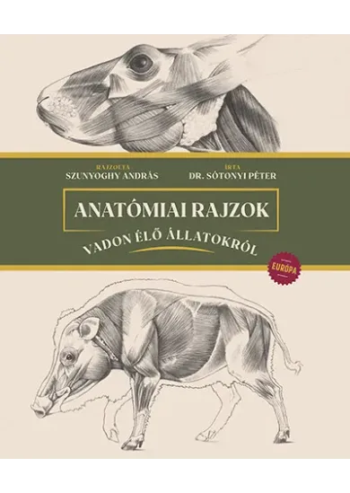Anatómiai rajzok vadon élő állatokról - Európa