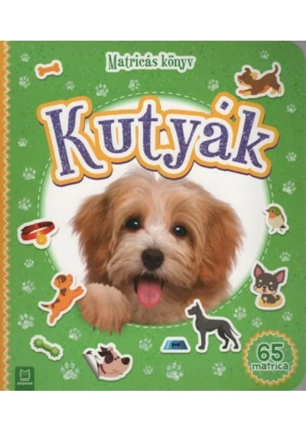 Foglalkoztató - Kutyák - Matricás könyv