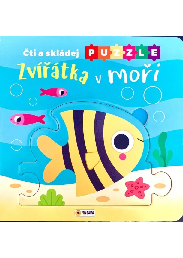 Čti a Skládej Puzzle Zvířátka v moři